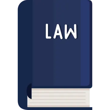 a book with the word law written on it