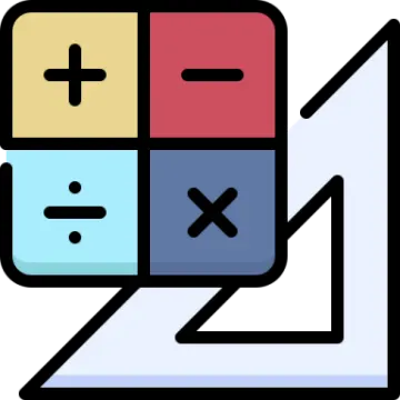 an image of a calculaion with the addition symbol on it