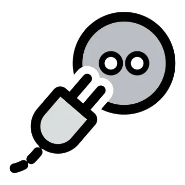 a black and white image of a magni