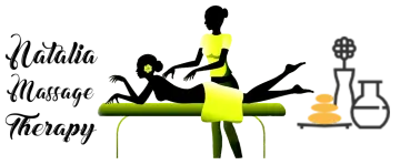 a woman sitting on top of a table next to a man