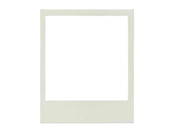 a white picture frame with a blank space