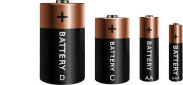 a group of batteries