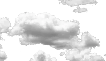 white clouds on a white background
