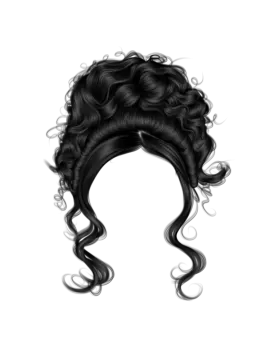 a black and white drawing of a woman's head