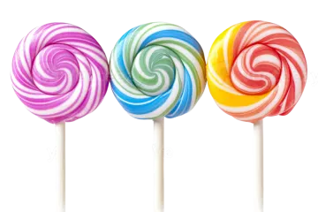 colorful los on a white background
