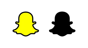 two yellow and black snaps on a white background