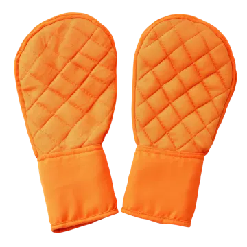 a pair of oven mits