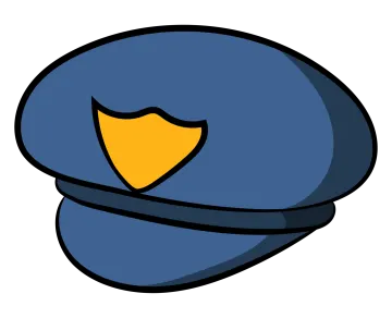 a police hat