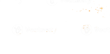 a white background with gold stars on it