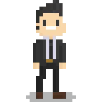 a man in a suit and tie