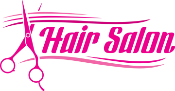the hair salon logo