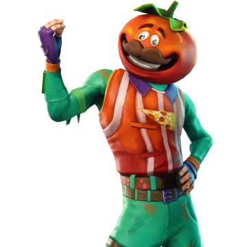 a cartoon character dressed as a pumpkin