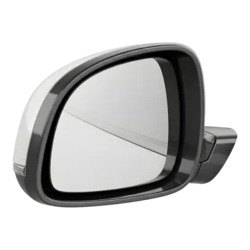 the side view mirror is shown on a white background
