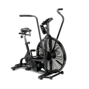 a stationary exercise bike on a white background