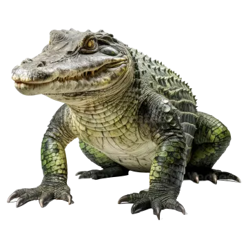 an image of a crocodile on a white background