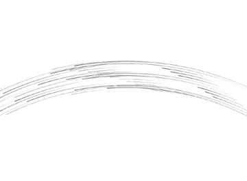 a black and white drawing of a curved line