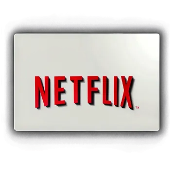 the netflix logo on a white background