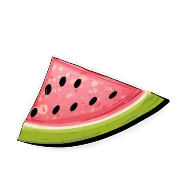 a slice of watermelon