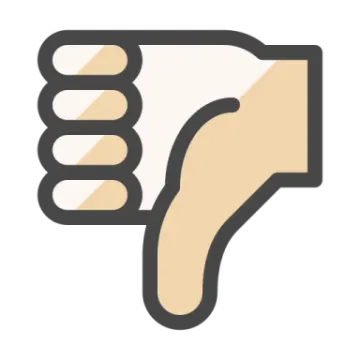 thumb thumb vector icon