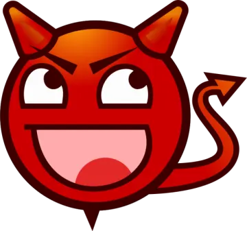 a red cat with a big smile on its face