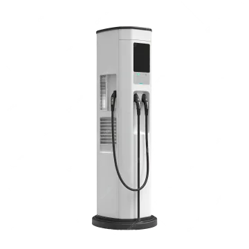 an electric car charger with a charging station