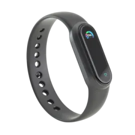an image of a black smart bracelet
