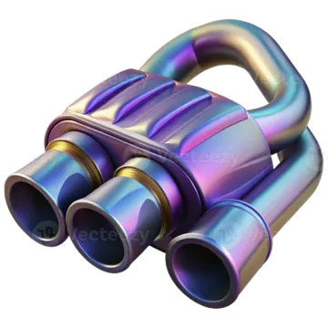 an image of a purple and blue hose pipe