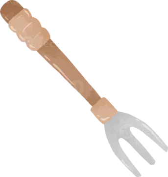 an illustration of a garden tool