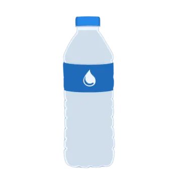 a bottle of water