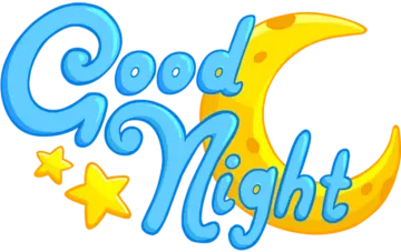 good night clip art
