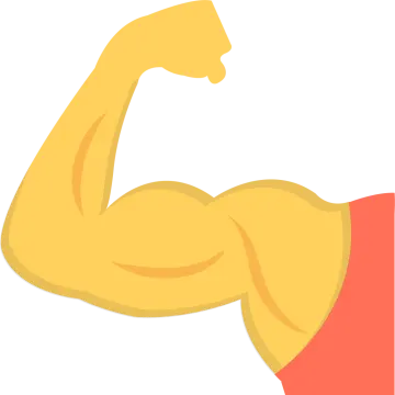 a man's arm showing his muscles