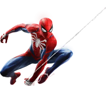 a man in a spider suit is jumping