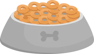 a bowl full of pretzes