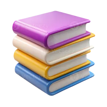 a stack of books