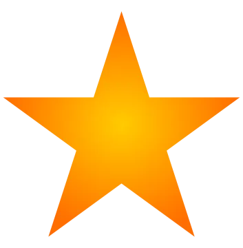 a gold star