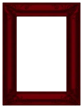 a red frame on a white background