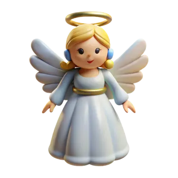 an angel fig is shown on a white background