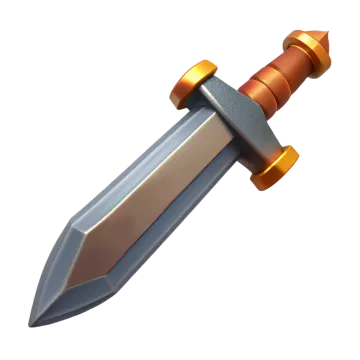 an image of a sword on a white background
