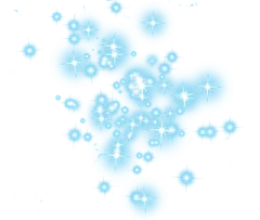 a white background with blue stars