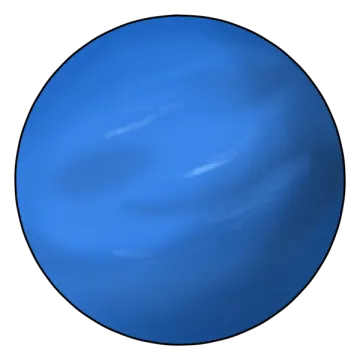 an image of a blue planet