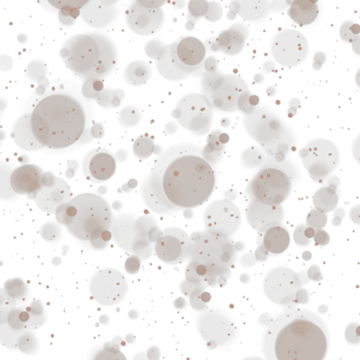 a white background with brown circles