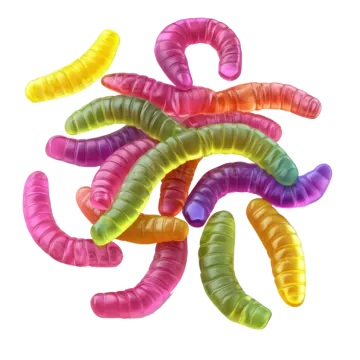 a bunch of worms