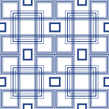 a blue and white geometric pattern