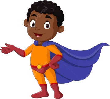 a little boy in a superhero costume