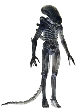 the alien predator figure is shown in this image