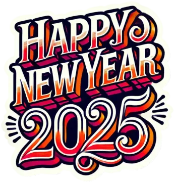 happy new year vector