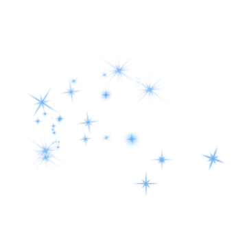 blue stars on a white background