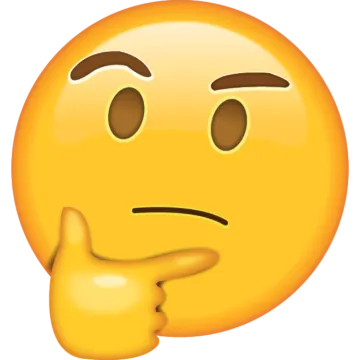 a yellow smiley face with an angry expression