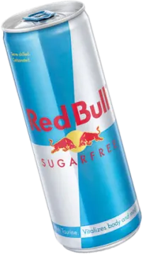 a can of red bull sugar
