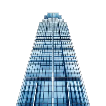a tall building with many windows on it